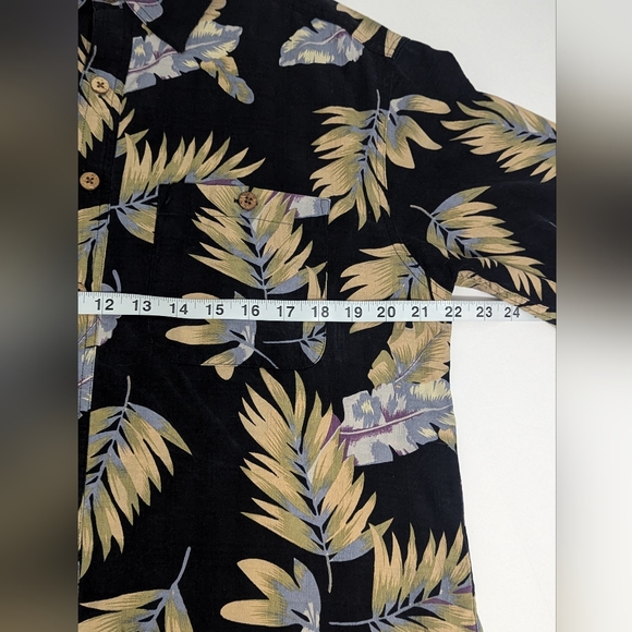 Island Republic Tropical Beachy Button Down 100% Silk Shirt Men's Size Medium - Picture 4 of 5